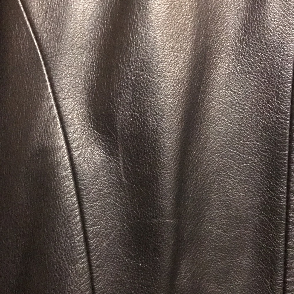 🚨B2G1 WILSON LEATHER Black Lined Leather Coat Jacket - Picture 9 of 15